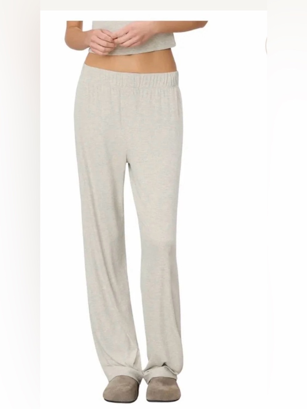 Eterne Chloe Lounge Pants - Oat